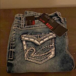 Rue21 Women's Boot Cut Jeans - Blue